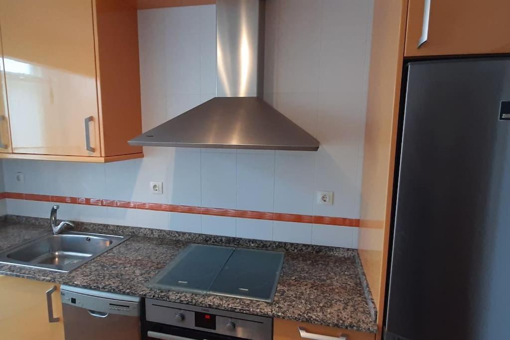 Apartamento 1ª Linea Con Vistas A La Playa Apartman San Ciprián Kültér fotó